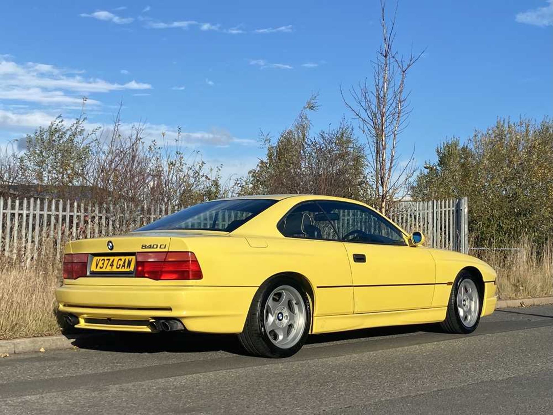 1997 BMW 840 CI Sport Understood to be 1 of just 38 finished in Dakar Yellow II - Image 21 of 79