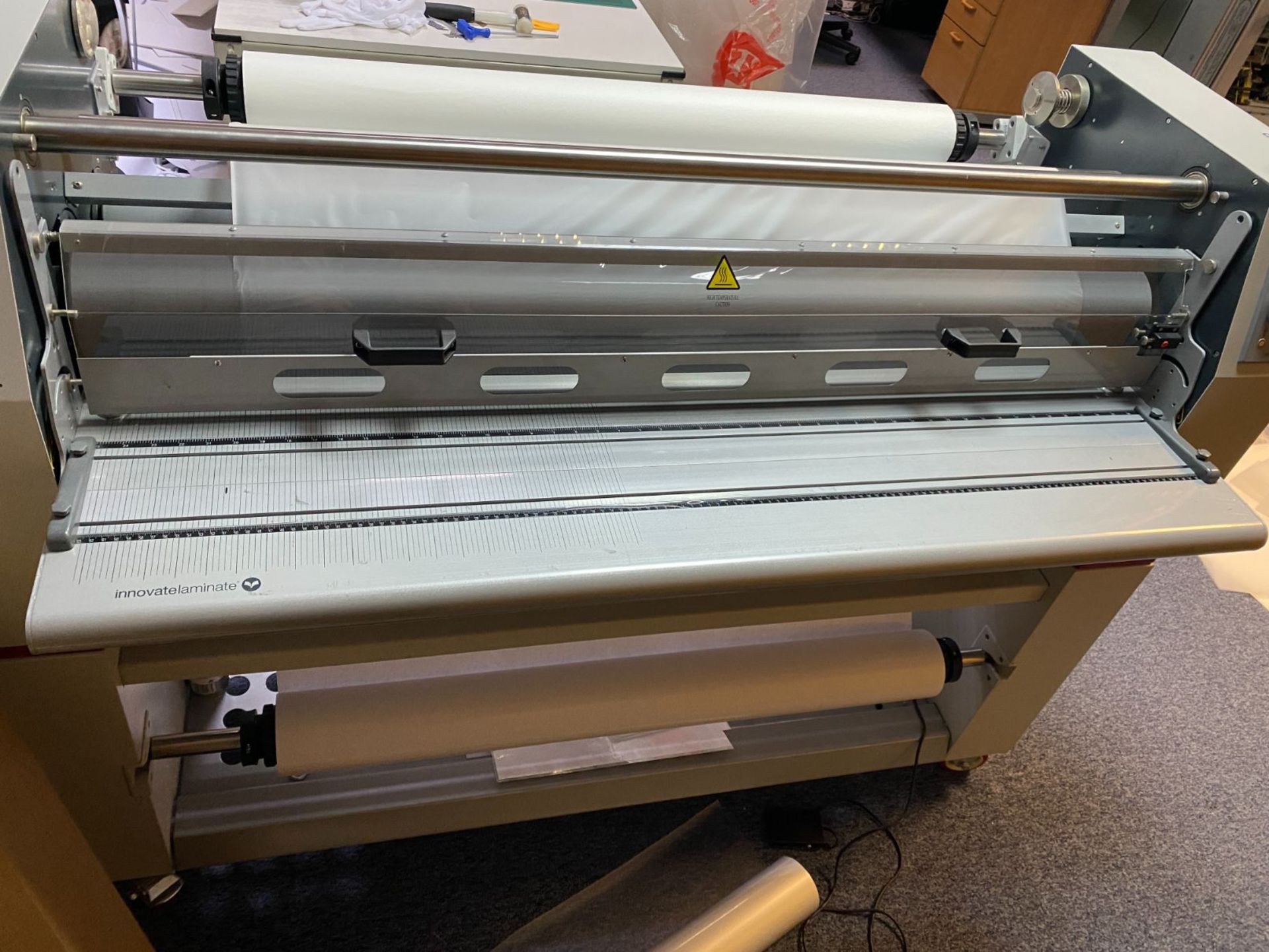 Vivid EasyMount EM-1200DH hot/cold large format laminating system, Serial No: 1507EM-1200DH-005 ( - Image 4 of 7