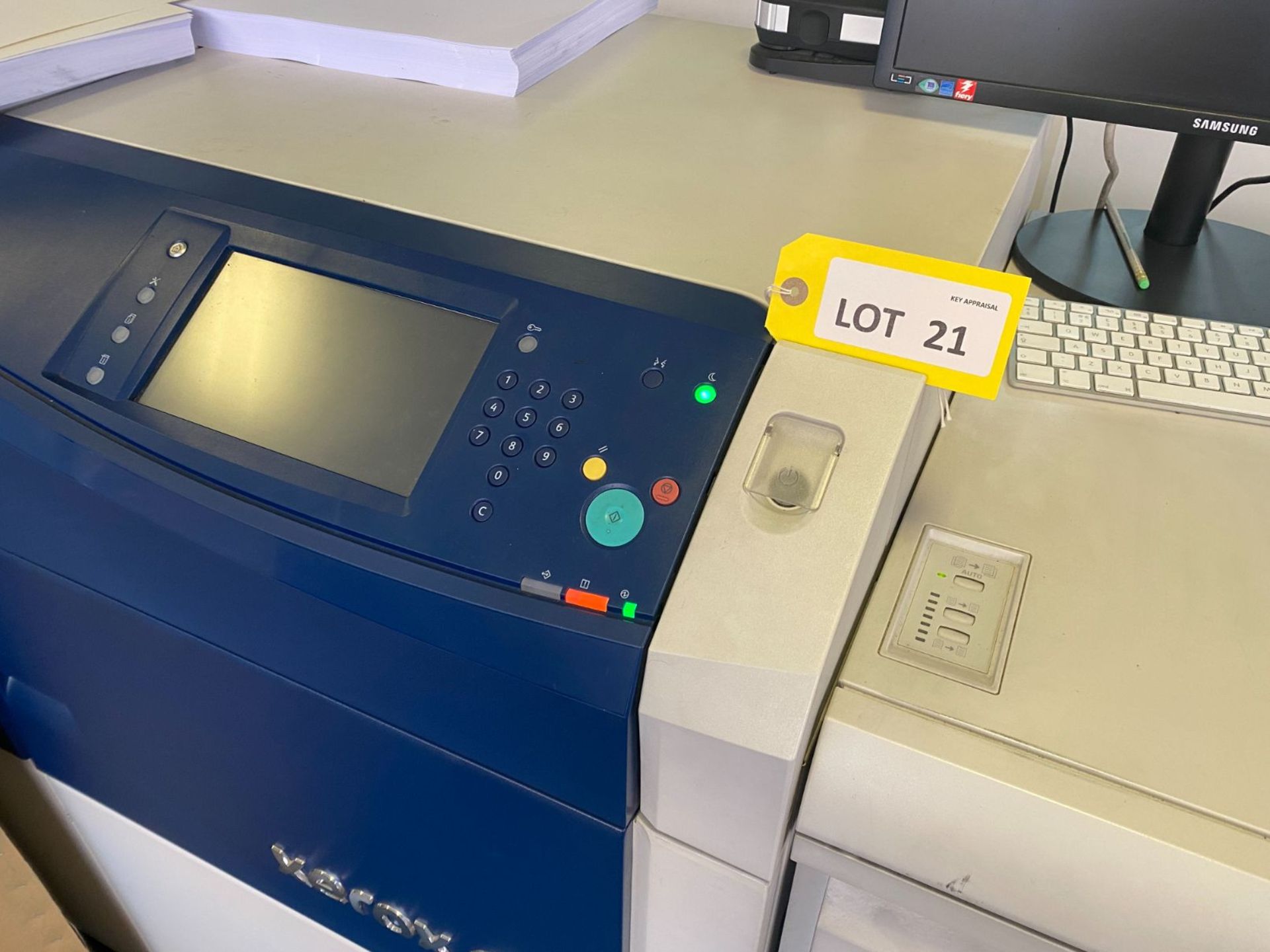 Xerox Versant 2100 Press digital press, Serial No: 3135300135 (2014), Colour click count: 6,037,976 - Image 2 of 8