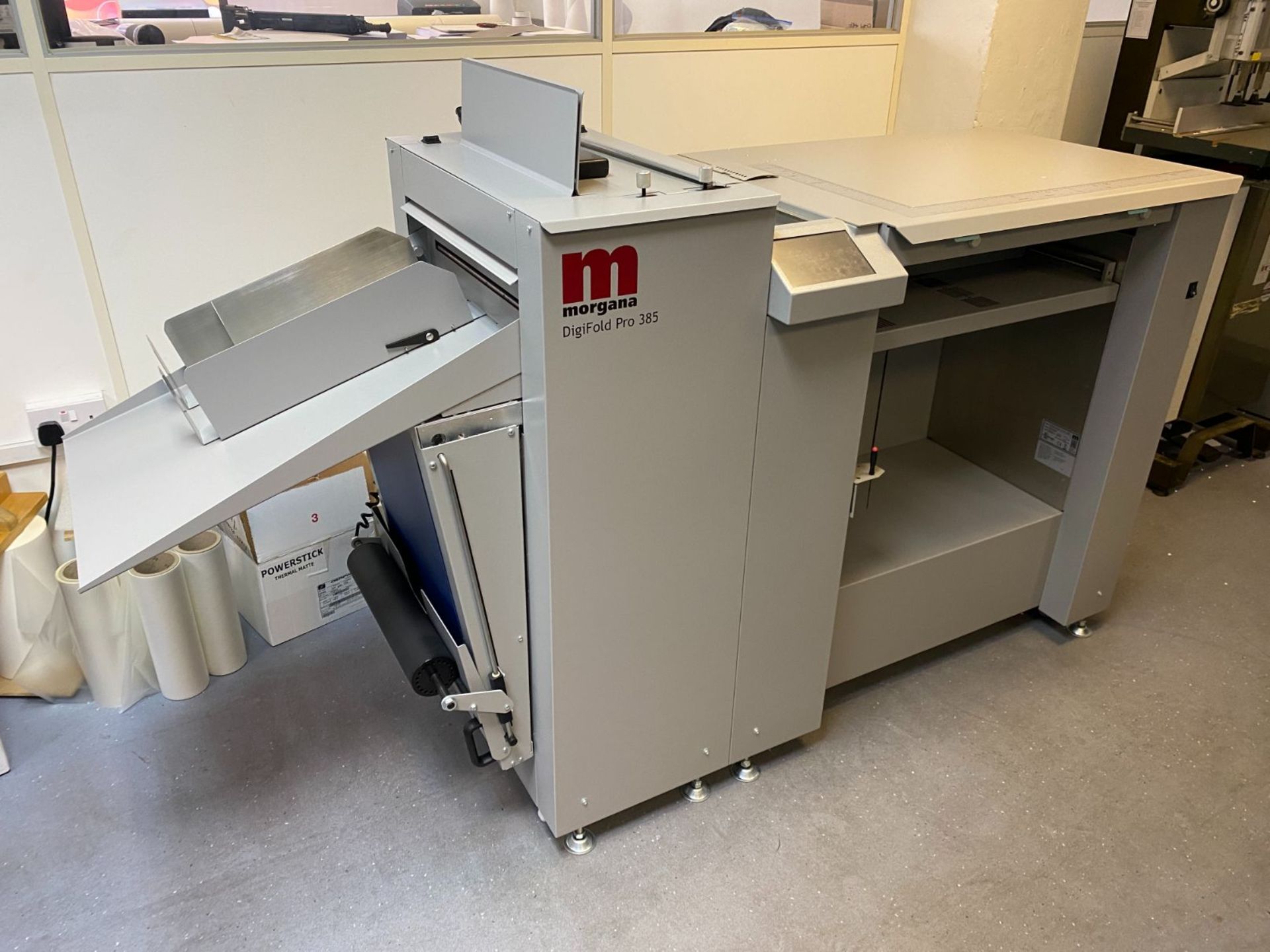 Morgana DigiFold Pro 385 folding machine, Serial No: M130A00183 (folder) (2018), Serial No: - Image 2 of 4