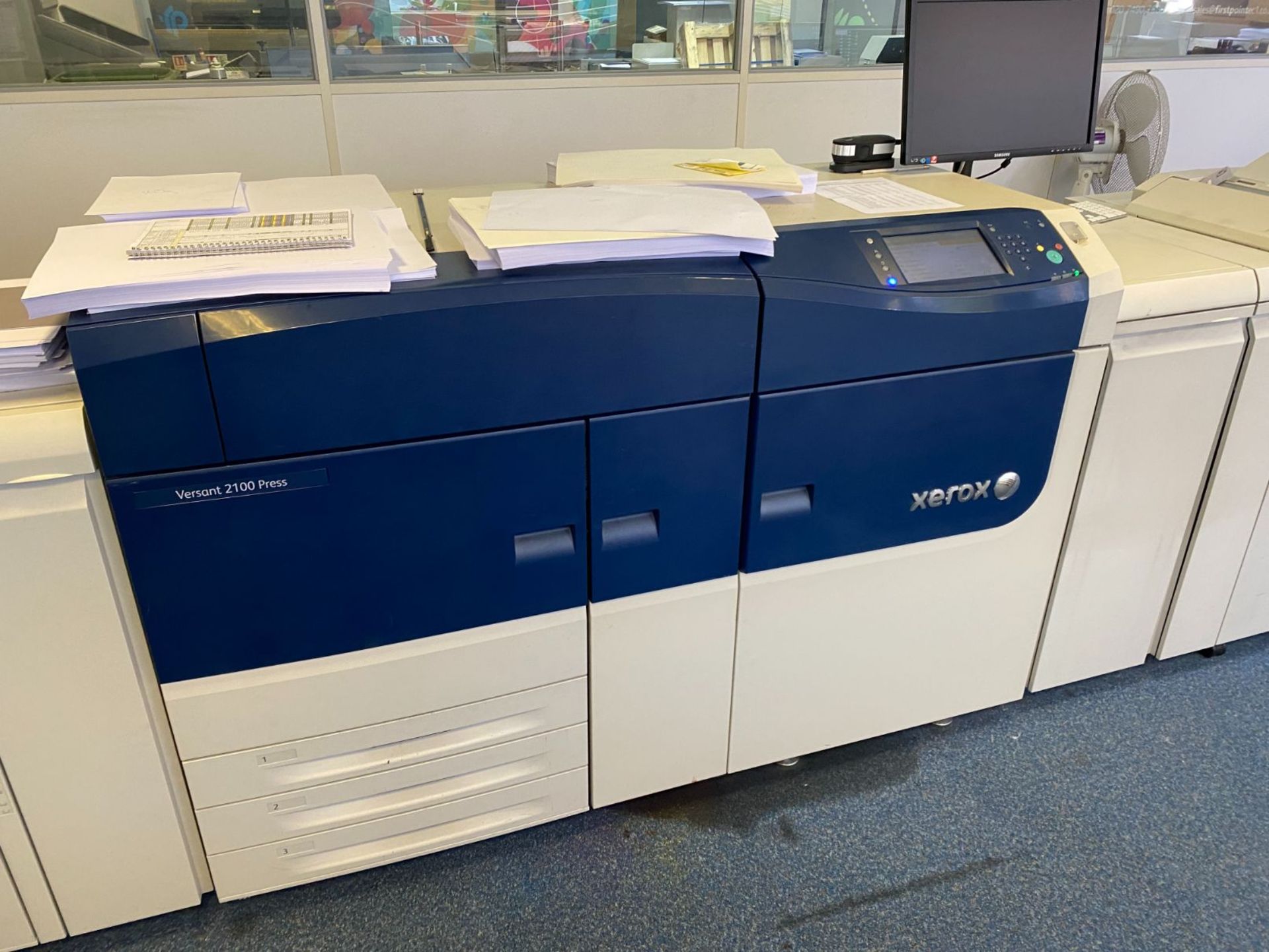 Xerox Versant 2100 Press digital press, Serial No: 3135300135 (2014), Colour click count: 6,037,976 - Image 4 of 8