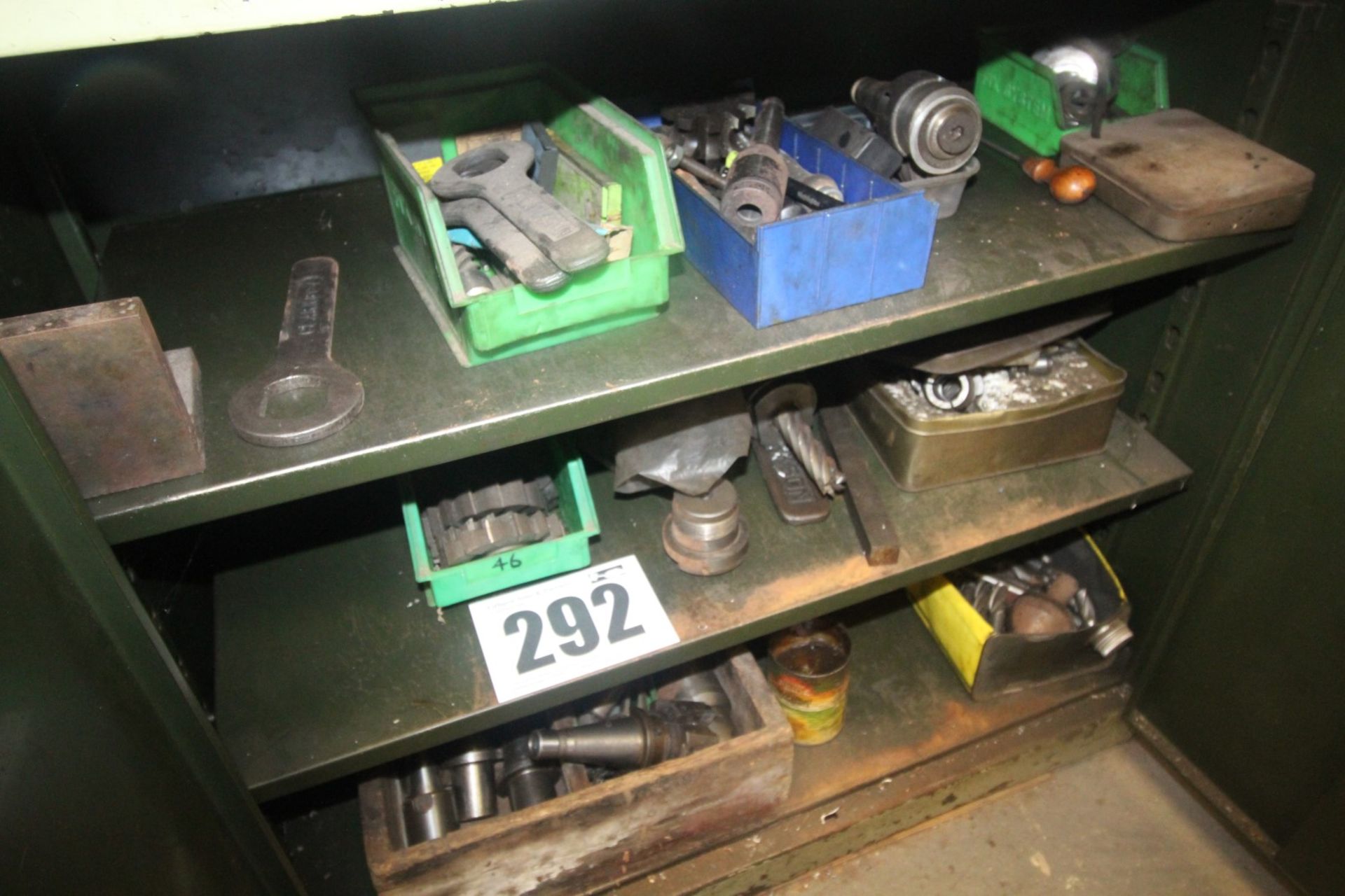 CONTENTS OF 3 DRAWERS OF CUPBOARD MILLING CUTTERS