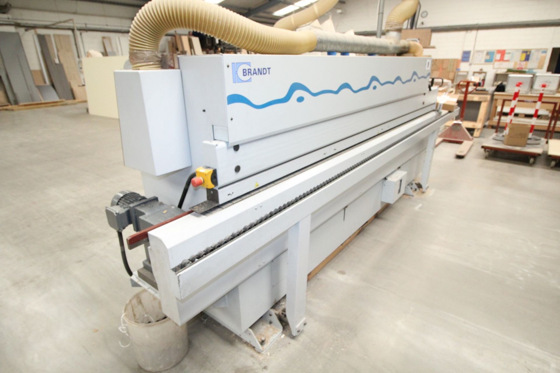 BRANDT OPTIMAT KDF530C EDGE BANDER, YEAR OF MANUFACTURE 2007, SERIAL NO. 0261022791, COMPLETE WITH - Image 6 of 11