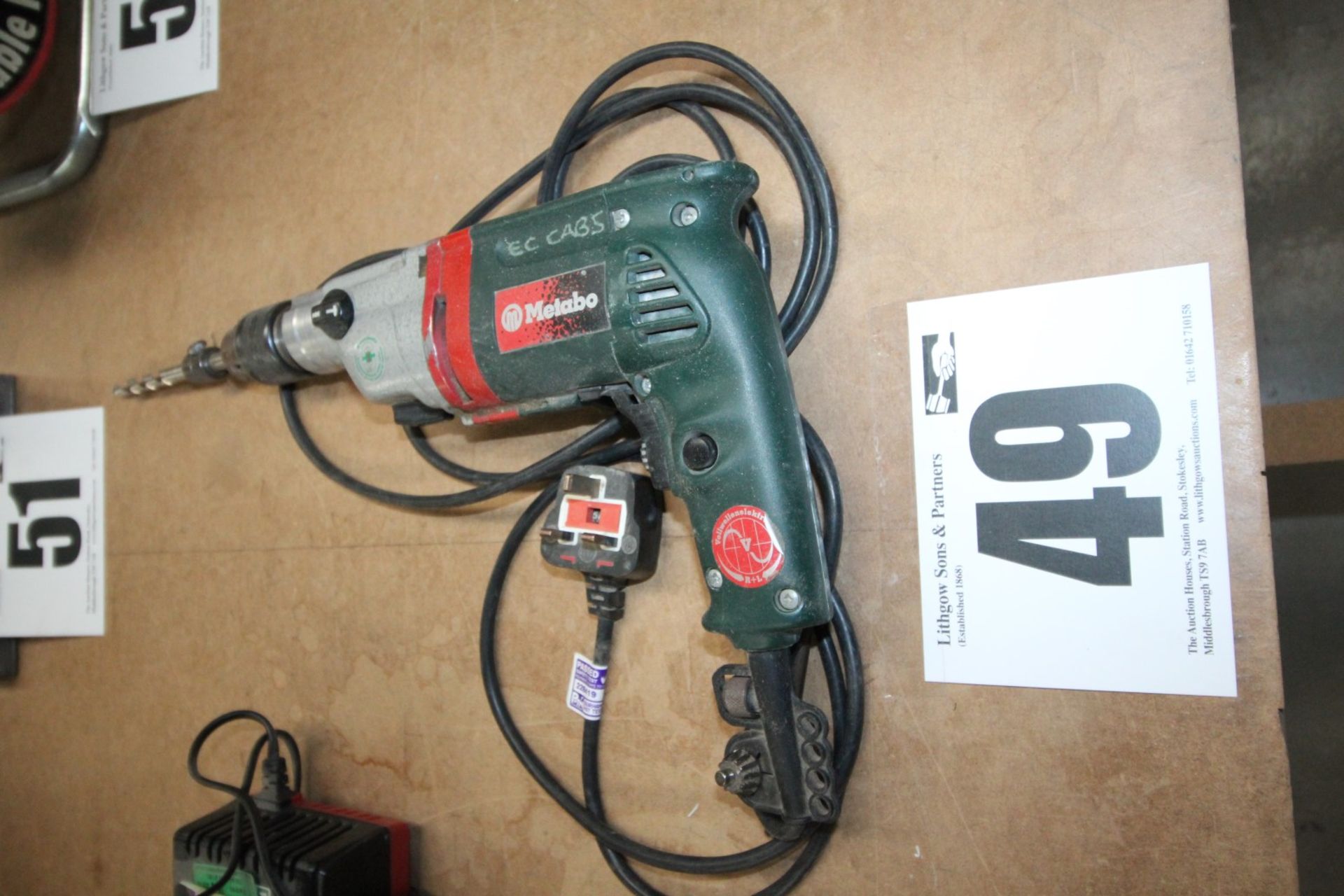 METABO 240V CORDED PISTOL DRILL