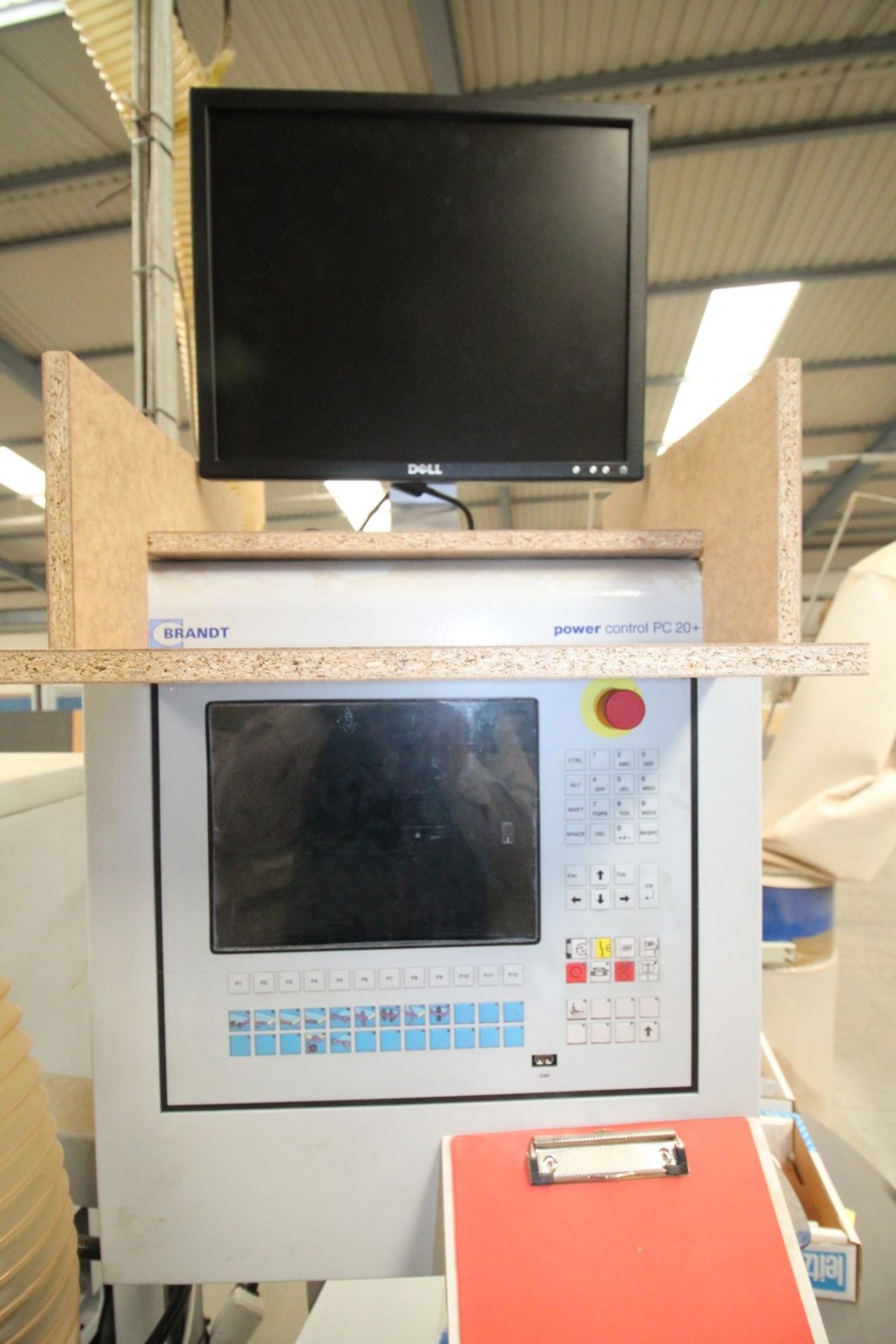 BRANDT OPTIMAT KDF530C EDGE BANDER, YEAR OF MANUFACTURE 2007, SERIAL NO. 0261022791, COMPLETE WITH - Image 2 of 11