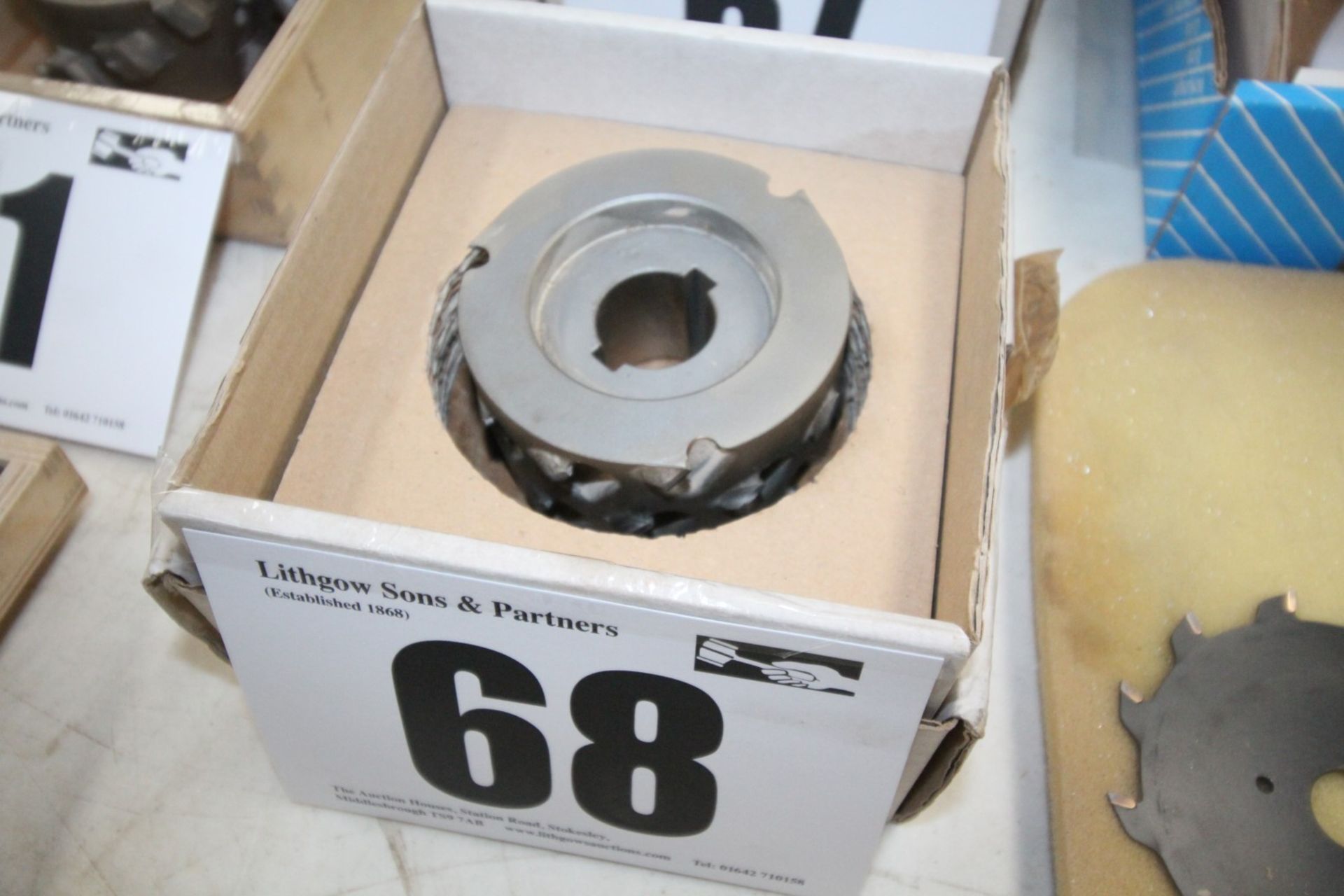 LEUCO APPROX. 95MM DIAMETER CUTTER BLOCK