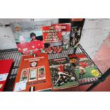 7x MANCHESTER UNITED BOOKS INCLUDING 'MAN UNITED BOOK NO. 12', 'MAN UNITED BOOK NO. 6', MAN UNITED