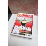 STACK OF 12x 'INSIDE UNITED' GLOSSY MAGAZINES, 2017