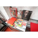 8x BOOKS INCLUDING 'HISTORY OF MAN UNITED', 'THE WORLD'S GREATEST FOOTBALL MATCHES', 'RED