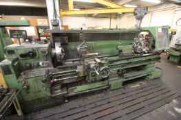 DEAN SMITH & GRACE 1910 LATHE, BED LENGTH 126INCH COMPLETE WITH STEADY, TAILSTOCK, 2FT SQUARE