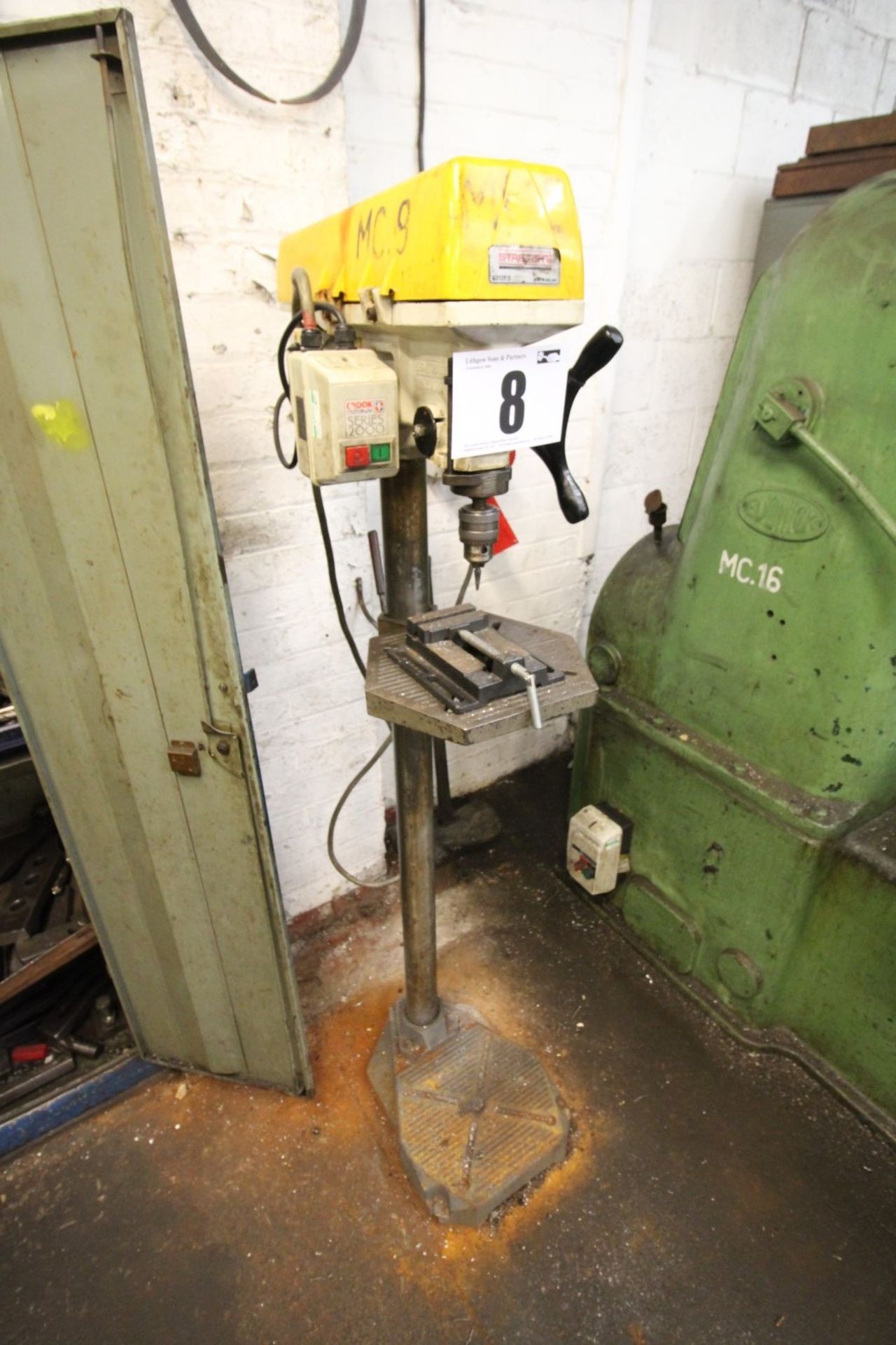 FLOOR STANDING 3-PHASE STARTRITE SD12P-3 VERTICAL PILLAR DRILL