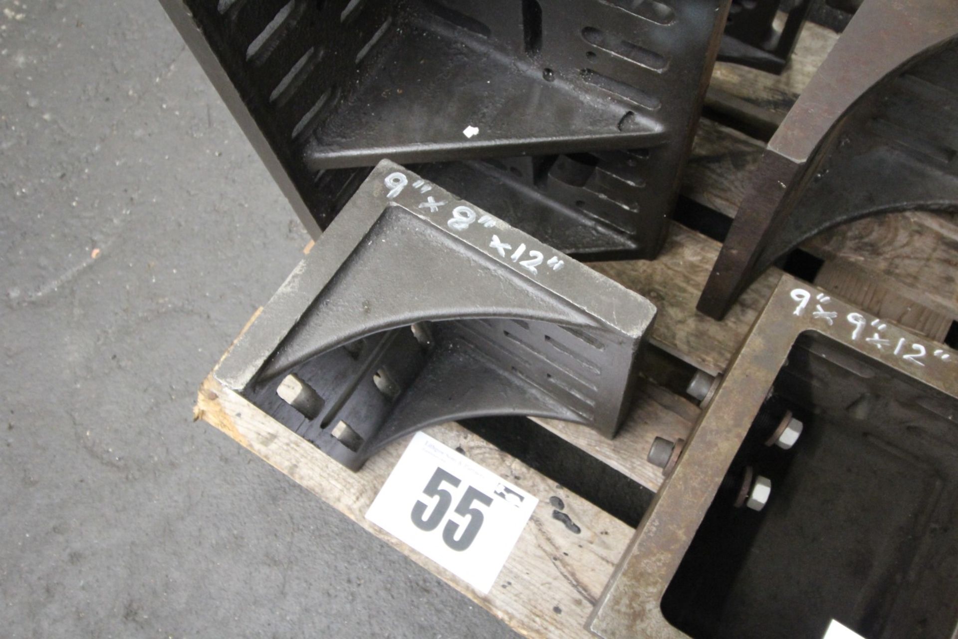 9INCH x 8INCH x 12INCH T-SLOTTED ANGLE PLATE