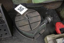 17.5INCH DIAMETER T-SLOTTED MACHINIST ROTARY TABLE