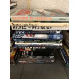 Collection of books relating to World Wars and battles