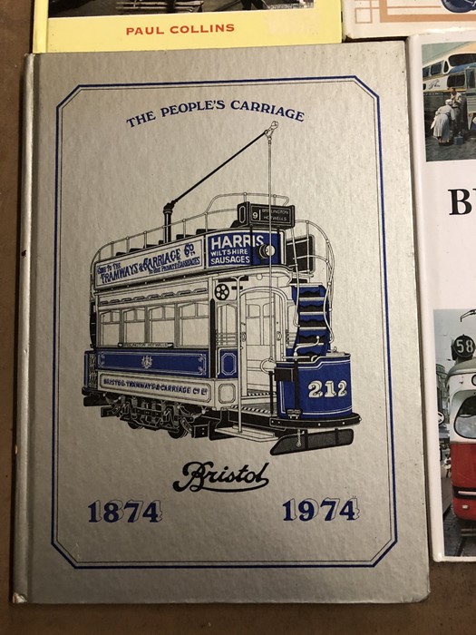 Collection of Hardback books relating to buses, trolleys and trams - Image 3 of 3