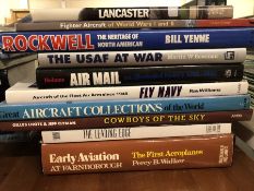 Collection of books relating to aeronautical interest