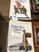 Collection of books by publishers Osprey and Osprey Military