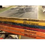 Collection of books by publisher Blenkinsob volumes 1 to 5, 'The Steam Scene'