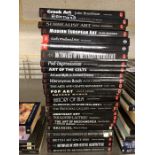 Collection of books by publisher World of Art, relating to the different genres of art