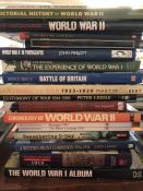 Collection of books relating to World War