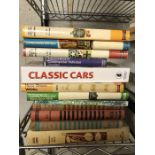 Collection of Hardback books relating to vintage vehicles