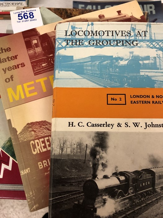 Collection of books relating to railways and steam locomotion - Image 2 of 2