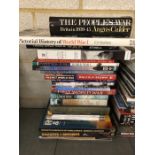 Collection of books relating to the World Wars