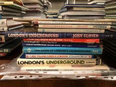 Collection of books relating to the Underground railways