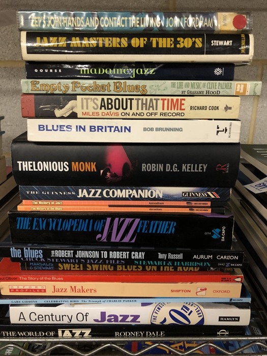 Collection of Hardback books relating to Jazz