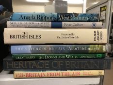 Collection of hardback books relating to the British Isles