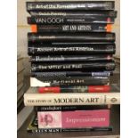 Collection of Hardback books relating to art and artists