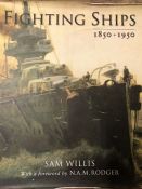 Single book 'Fighting Ships 1850-1950' by Sam Willis