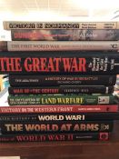 Collection of books relating to World War