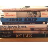 Collection of books relating to ships and shipwrights