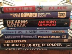 Collection of books relating to bomber aircraft