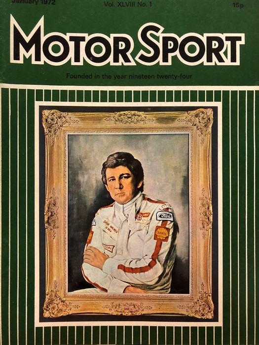 Collection of magazines - 12 copies of Motorsport Magazine January 1972 - December 1972