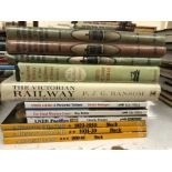 Collection of books relating to the Victorian railway, LMS etc