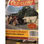 Large collection of magazines entitled 'Old Glory'