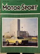 Motorsport Magazine - 12 issues, January 1973 to December 1973