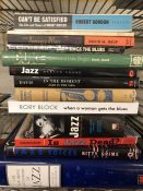 Collection of Hardback books relating to the Jazz music scene