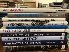 Collection of books relating to aeronautical interest