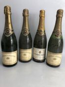 Four Bottles of French champagne three Besserat de Bellefon Reims 1979 & one J. Bourgeois Pere &