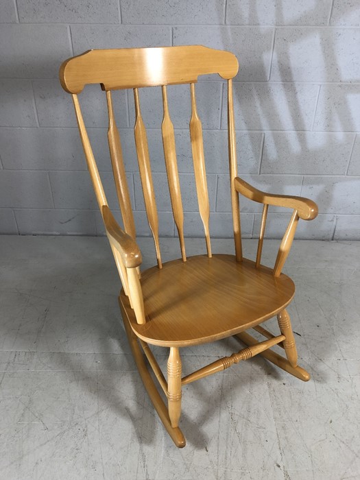 Pine rocking chair