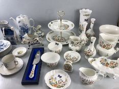 Collection of China to include Ainsley Cottage Garden, Royal Worcester, Vilroy & Bosch etc