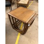 Nest of three G-Plan side tables mid-century style