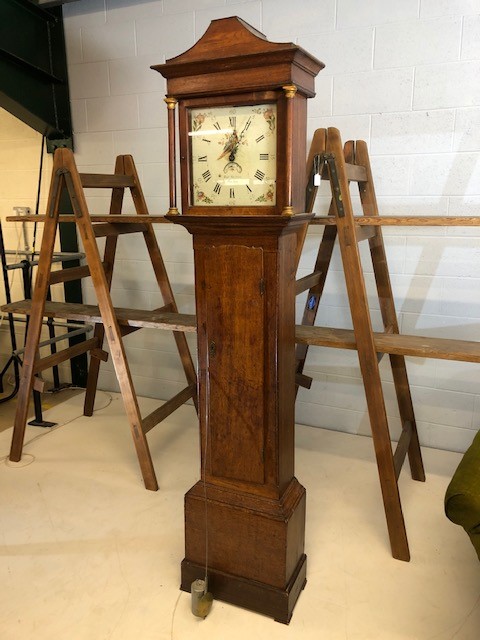 Grandfather clock by Robert Skelton of Malton.