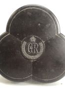 Commemorative Bakelite box produced for King George VI coronation in 1937 (A/F)