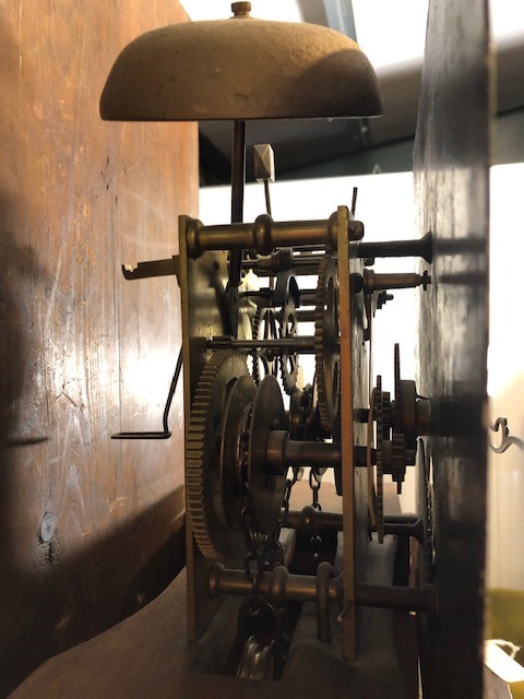 Grandfather clock by Robert Skelton of Malton. - Image 10 of 10