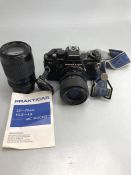 Camera: A Praktica BC1 camer with Macro lens & additional Praktica lens Pentacon 4-5.6 / 70-210