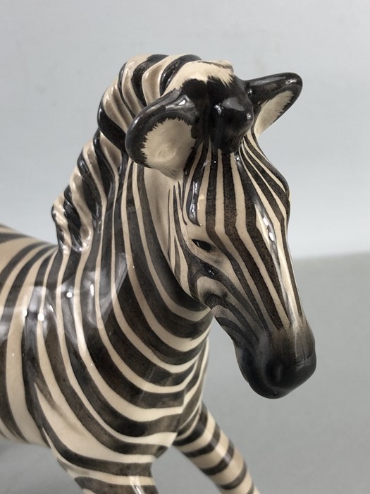 Beswick Zebra - Image 4 of 5